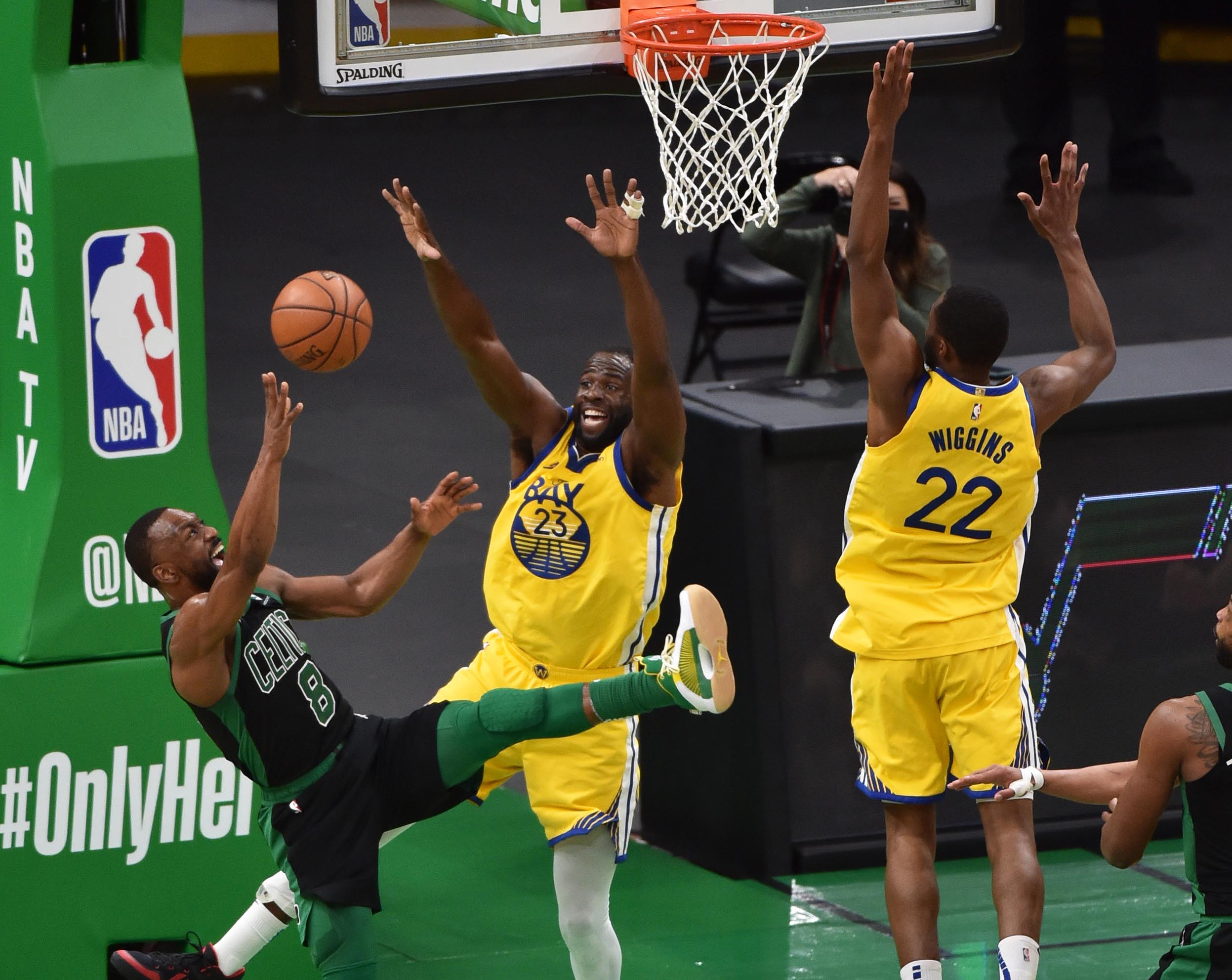 NBA: Golden State Warriors at Boston Celtics