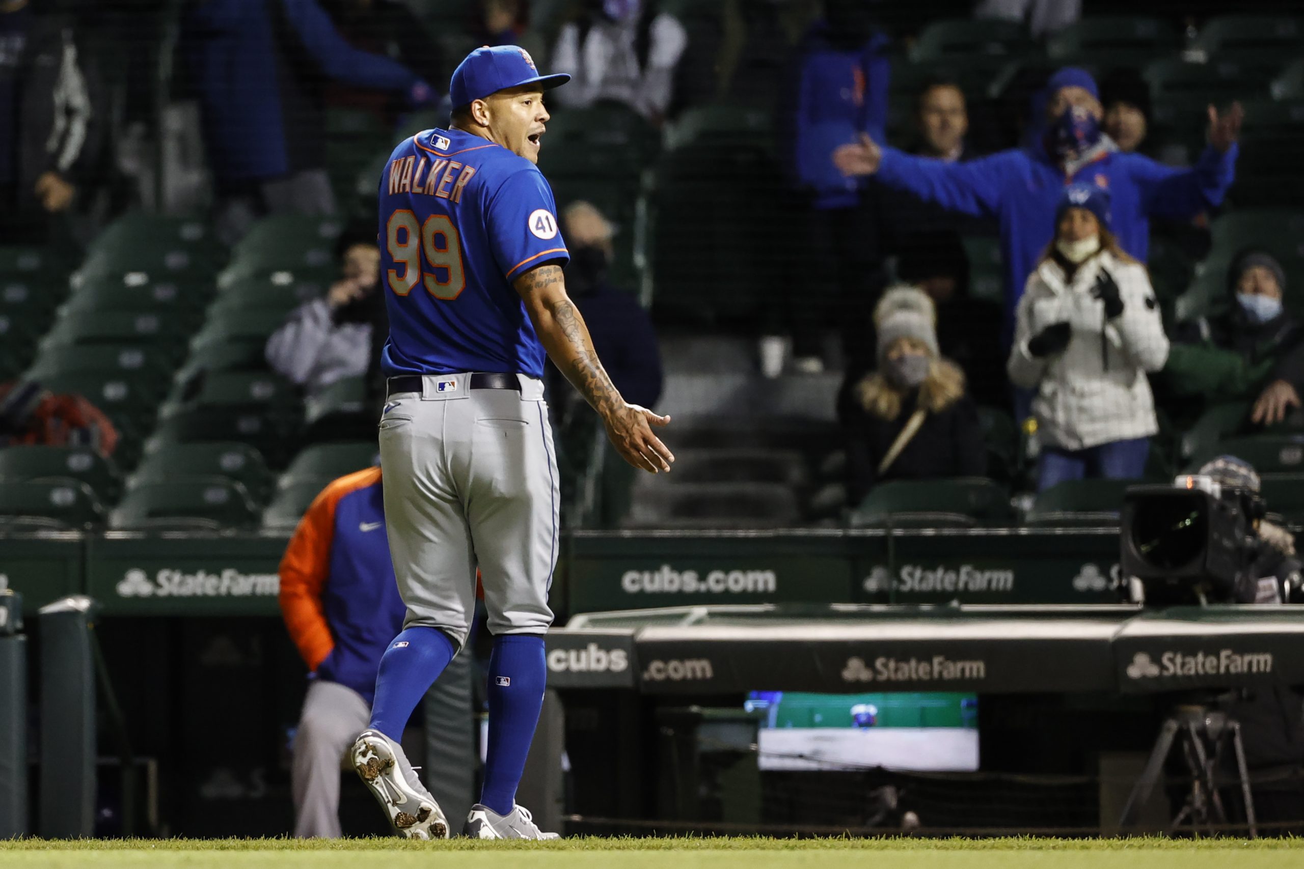 MLB: New York Mets at Chicago Cubs