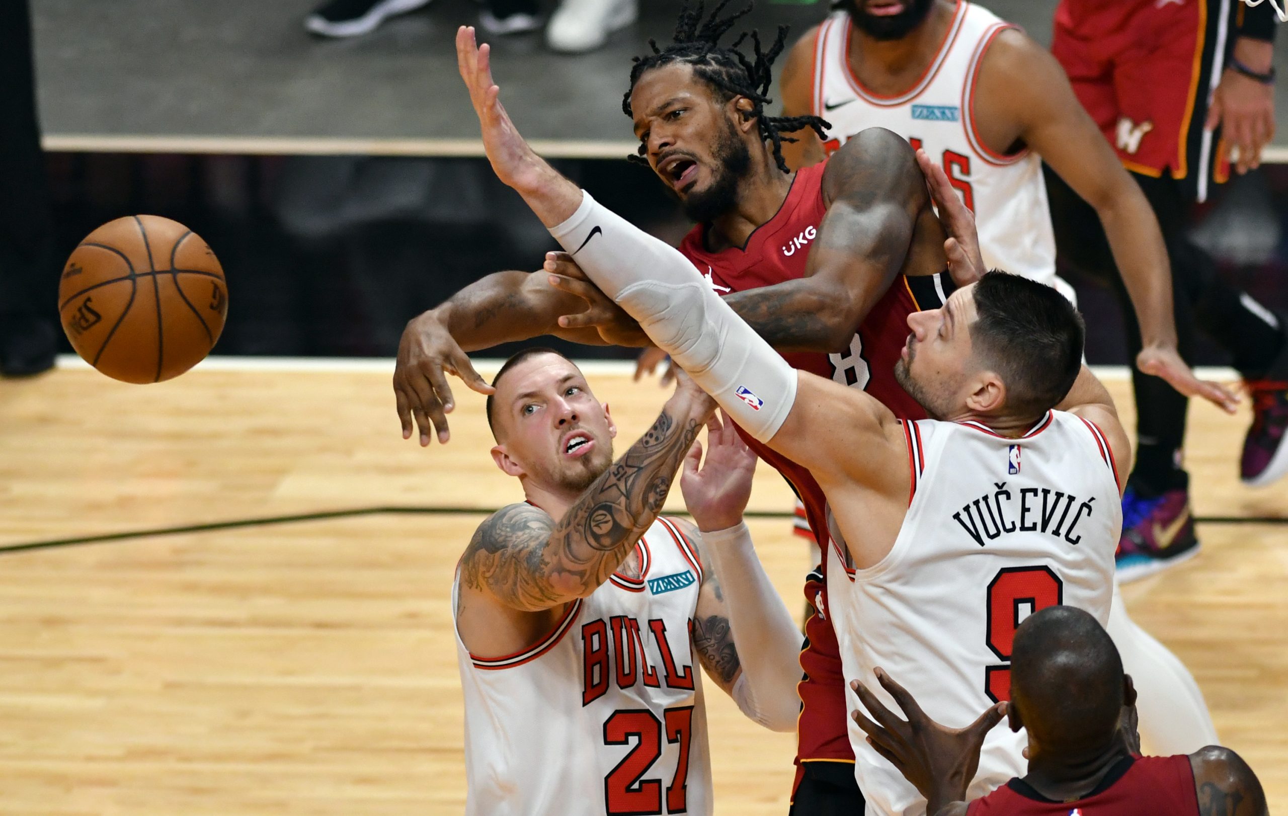 NBA: Chicago Bulls at Miami Heat