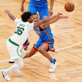 NBA: Oklahoma City Thunder at Boston Celtics