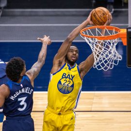 NBA: Golden State Warriors at Minnesota Timberwolves