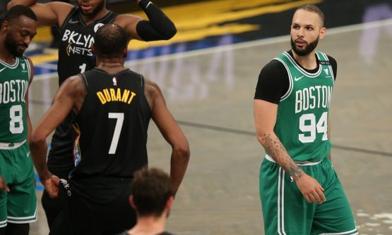 NBA: Playoffs-Boston Celtics at Brooklyn Nets