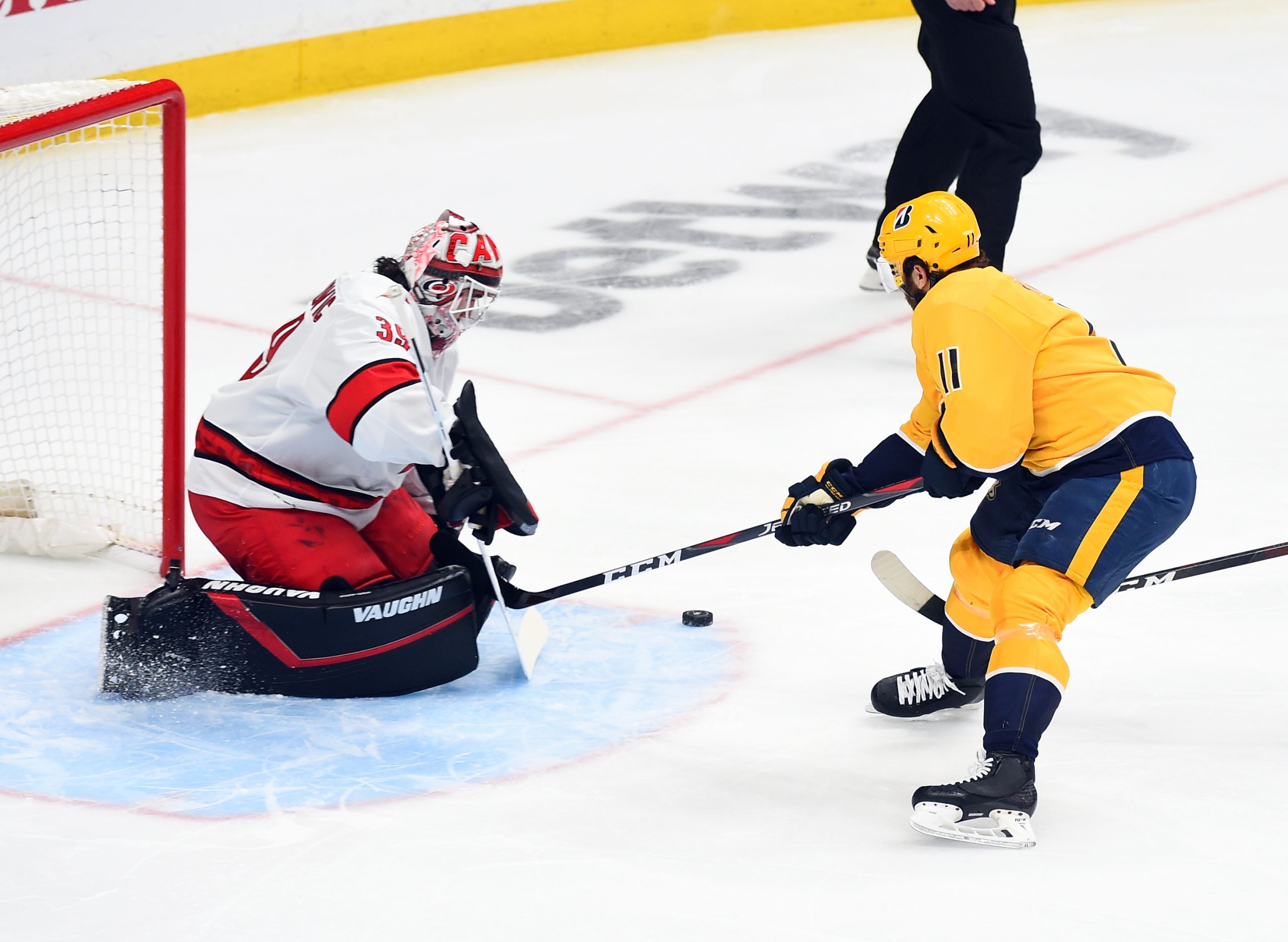 NHL: Carolina Hurricanes at Nashville Predators