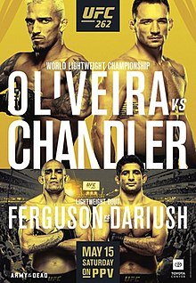 UFC 262 Fighter Salaries, Incentive Pay, Attendance & Gate