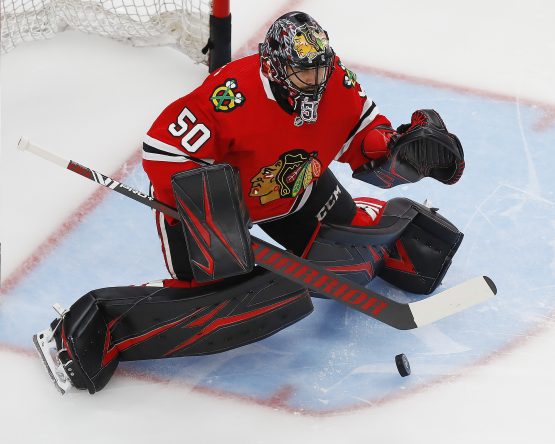 NHL: Stanley Cup Playoffs-Vegas Golden Knights at Chicago Blackhawks