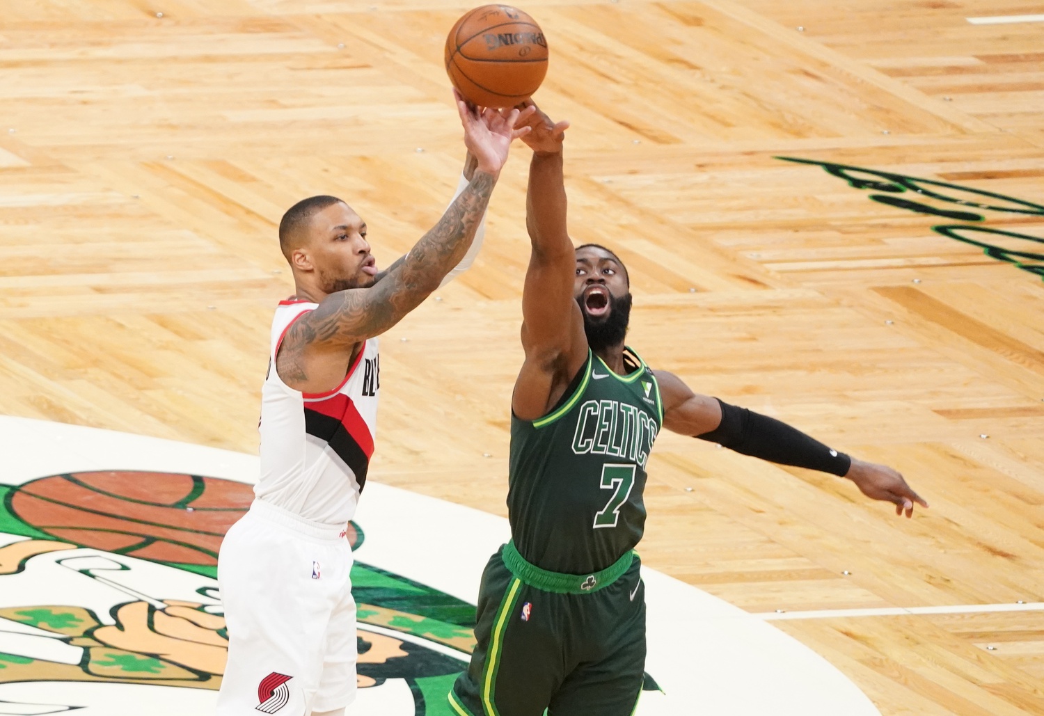 NBA: Portland Trail Blazers at Boston Celtics