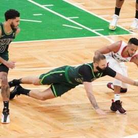 NBA: Portland Trail Blazers at Boston Celtics