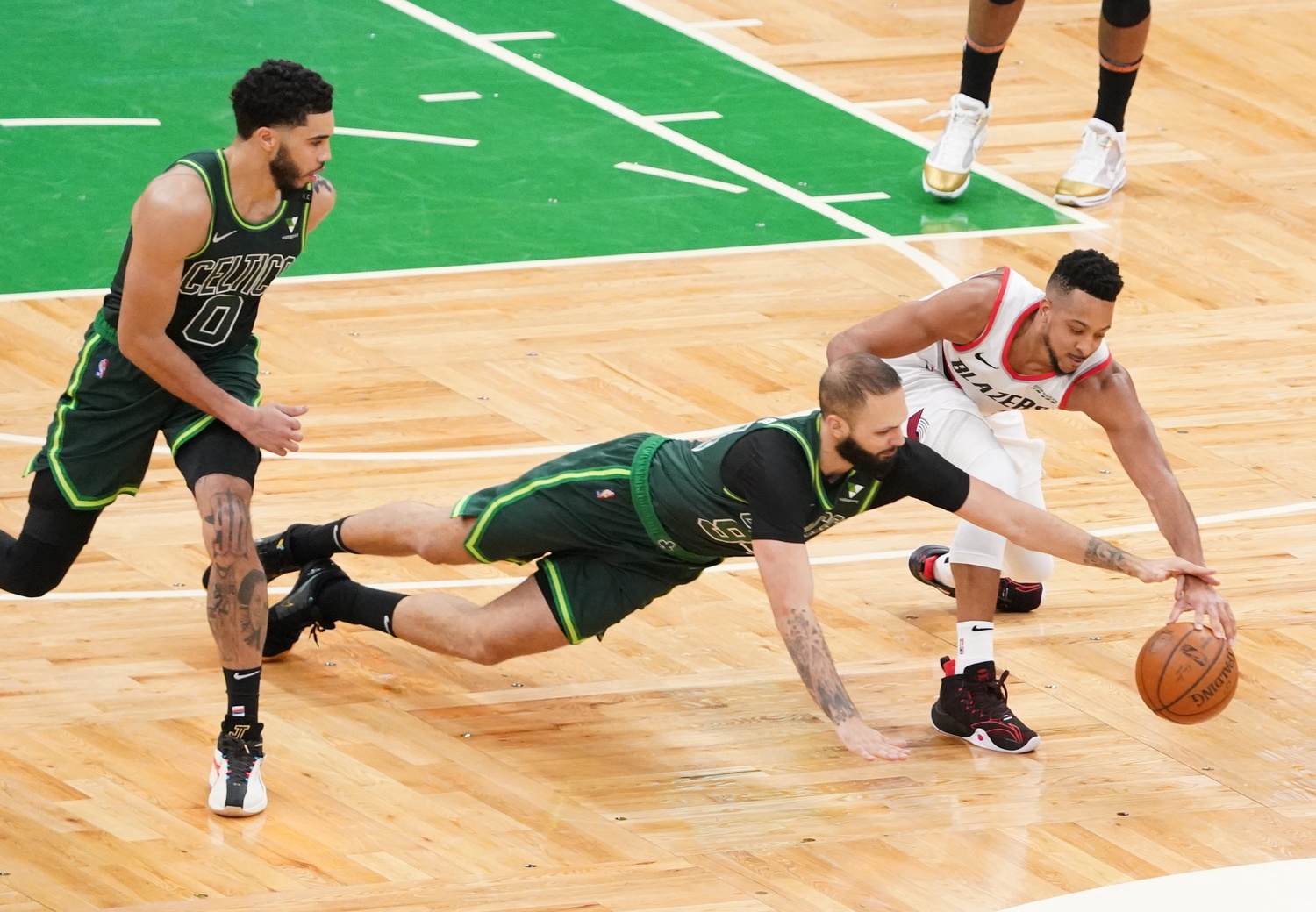 NBA: Portland Trail Blazers at Boston Celtics