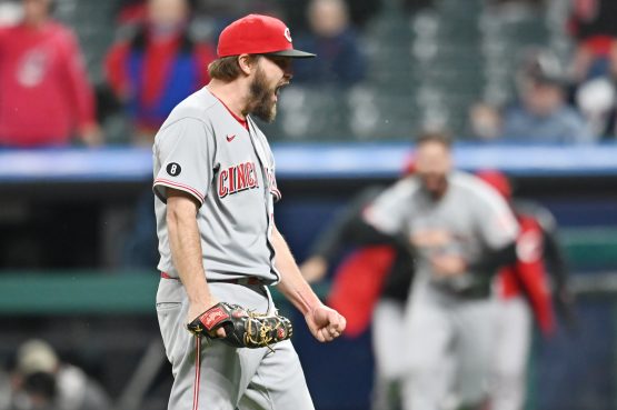 MLB: Cincinnati Reds at Cleveland Indians