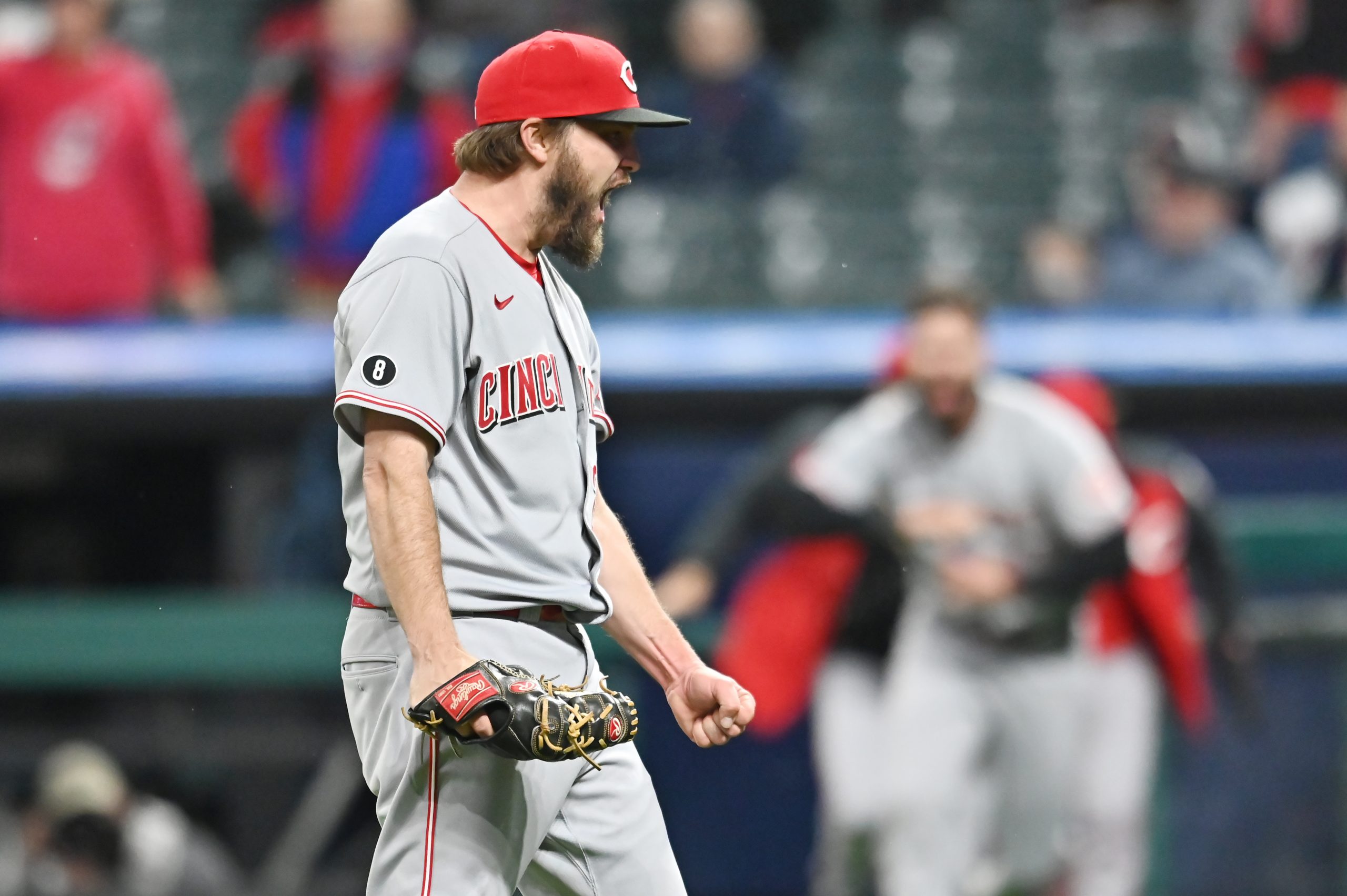MLB: Cincinnati Reds at Cleveland Indians