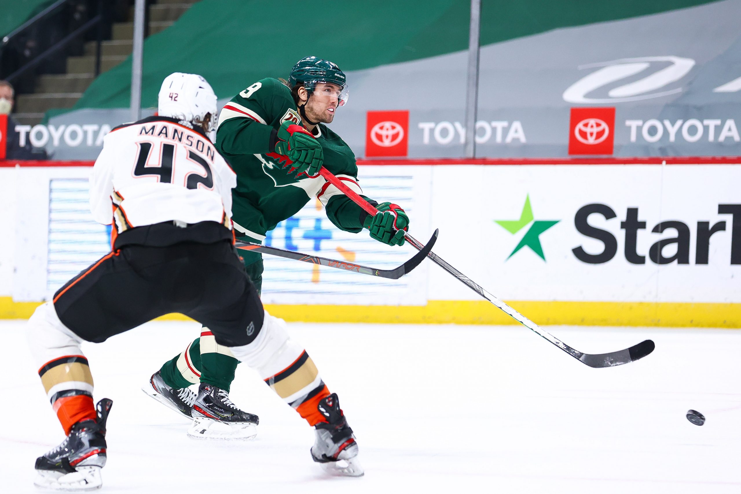 NHL: Anaheim Ducks at Minnesota Wild