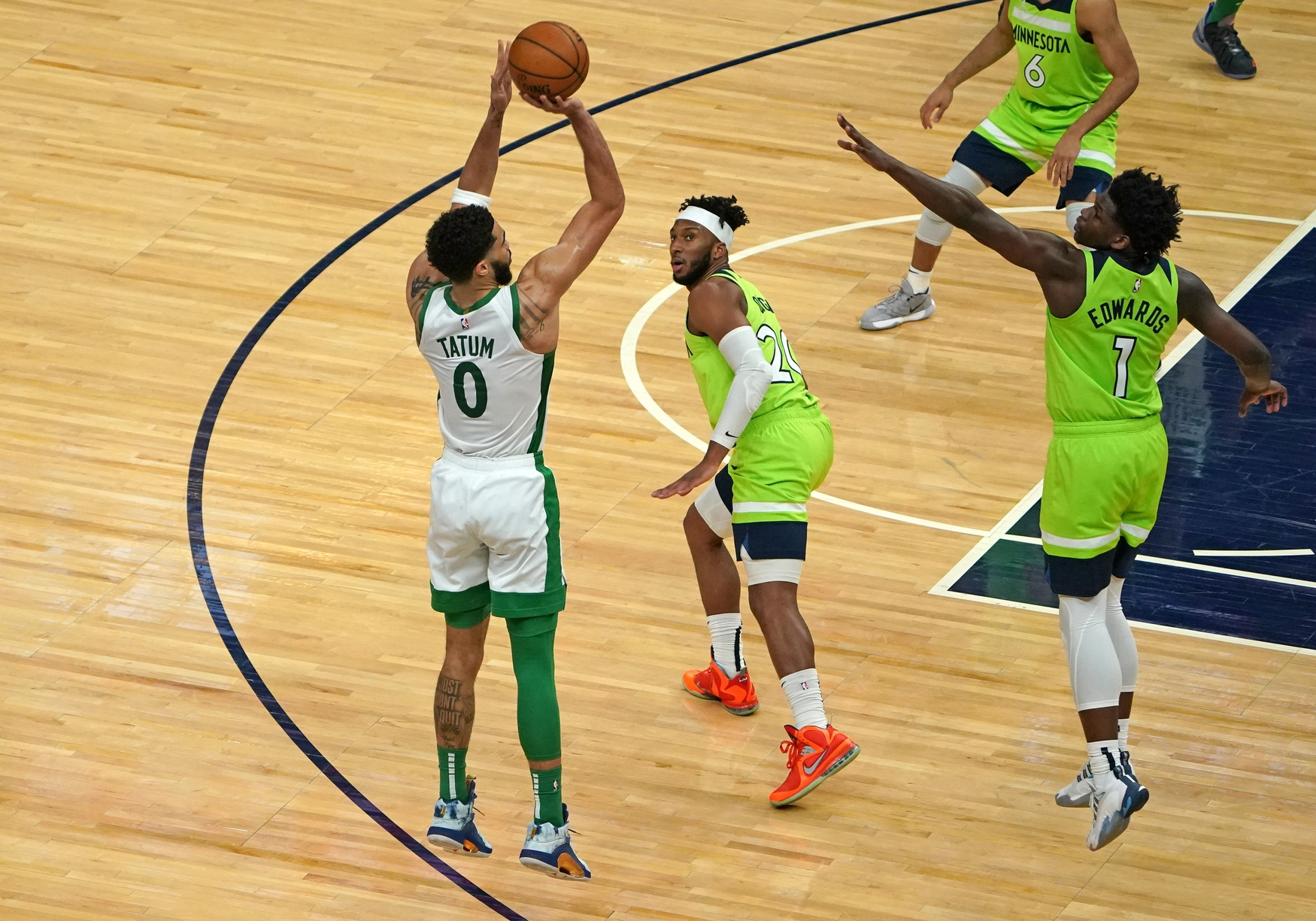 NBA: Boston Celtics at Minnesota Timberwolves