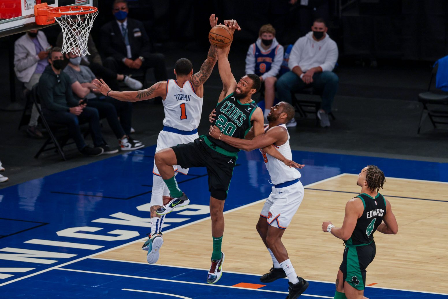 NBA: Boston Celtics at New York Knicks