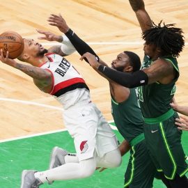 NBA: Portland Trail Blazers at Boston Celtics