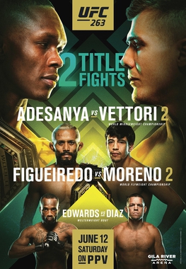 ufc 263 fight card