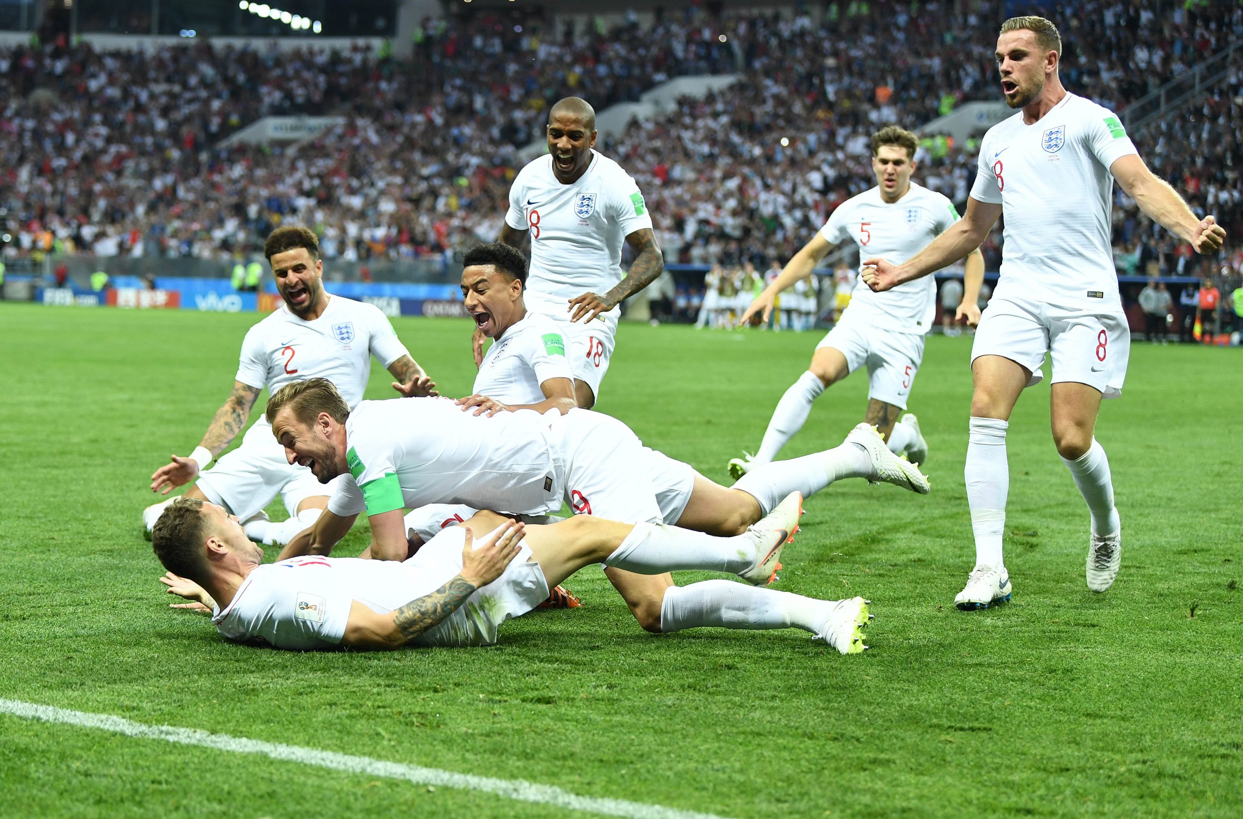Soccer: World Cup-England vs Croatia