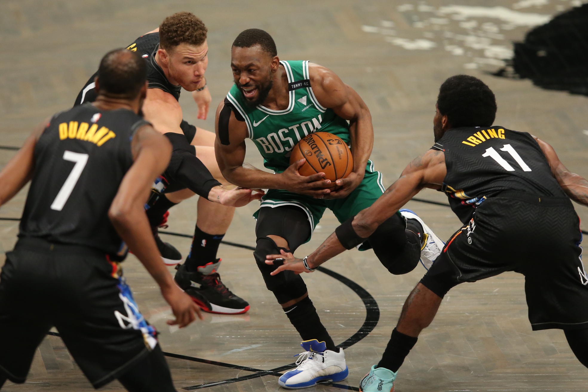 NBA: Playoffs-Boston Celtics at Brooklyn Nets