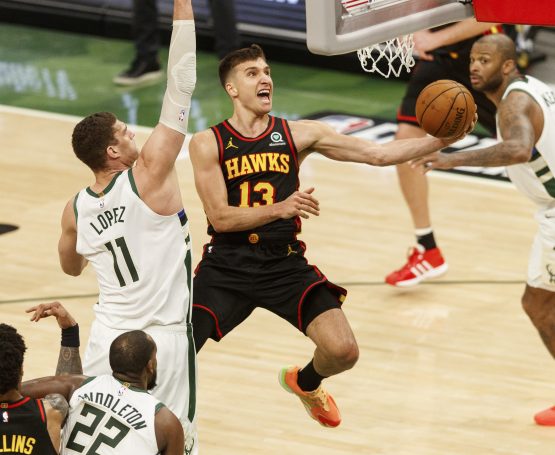NBA: Playoffs-Atlanta Hawks at Milwaukee Bucks