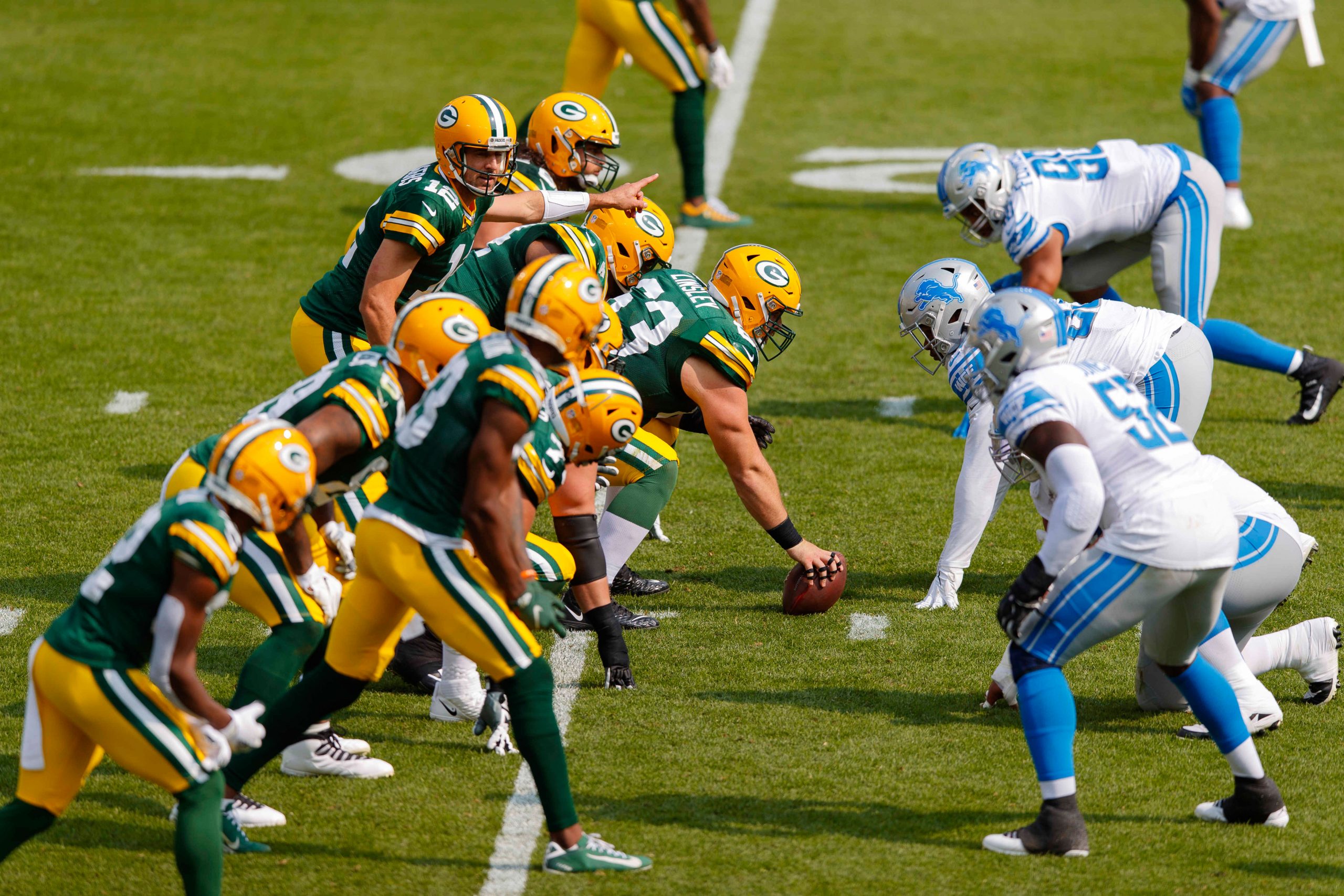 NFL: Detroit Lions at Green Bay Packers