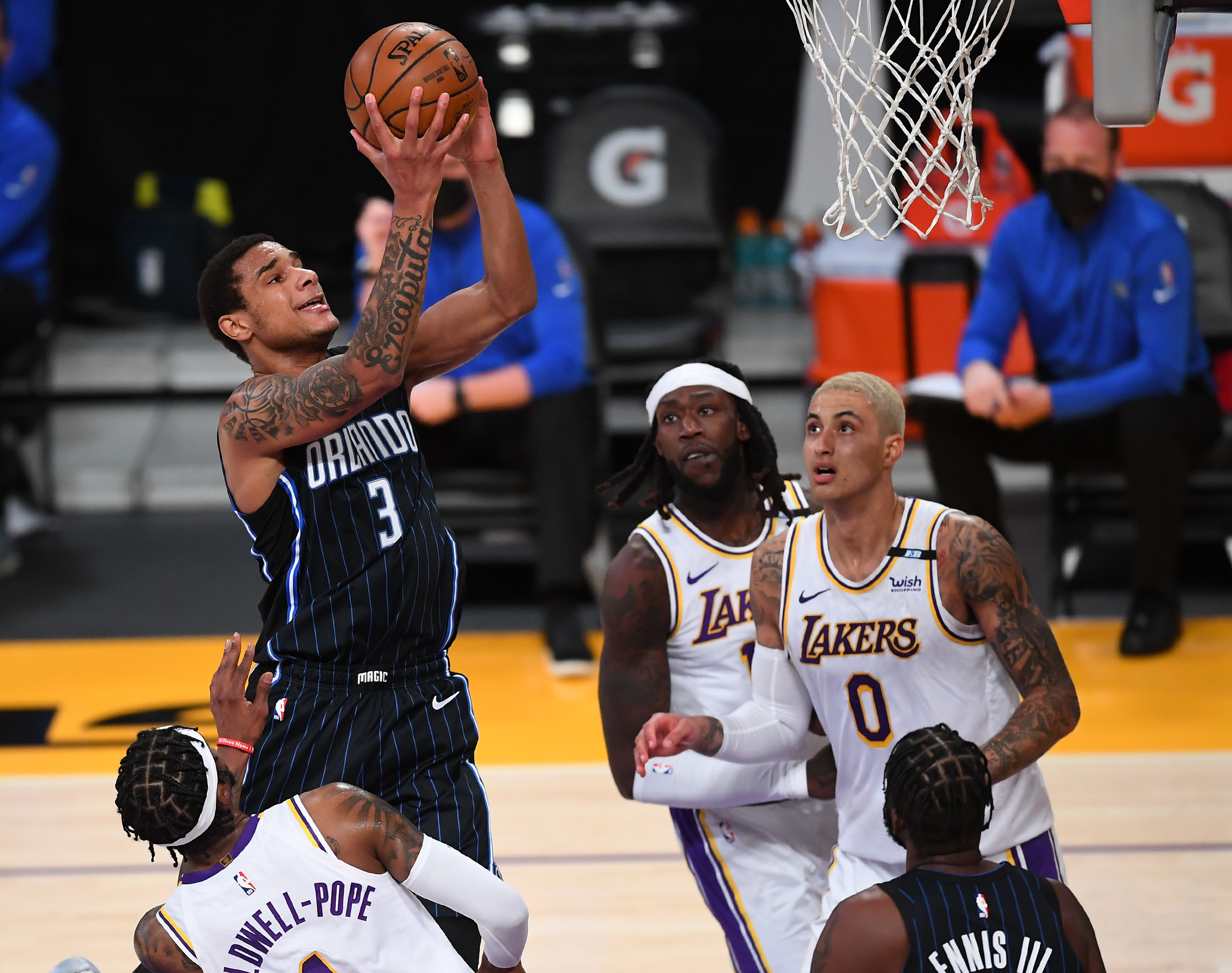 NBA: Orlando Magic at Los Angeles Lakers