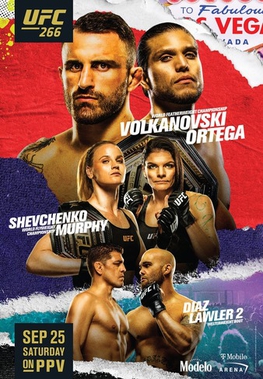 UFC 266: Volkanovski vs Ortega Fight Card