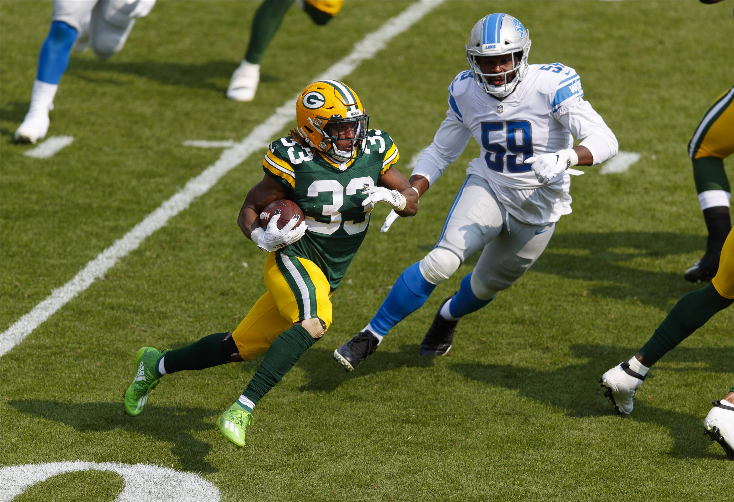 NFL: Detroit Lions at Green Bay Packers