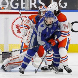 NHL: Toronto Maple Leafs at Edmonton Oilers