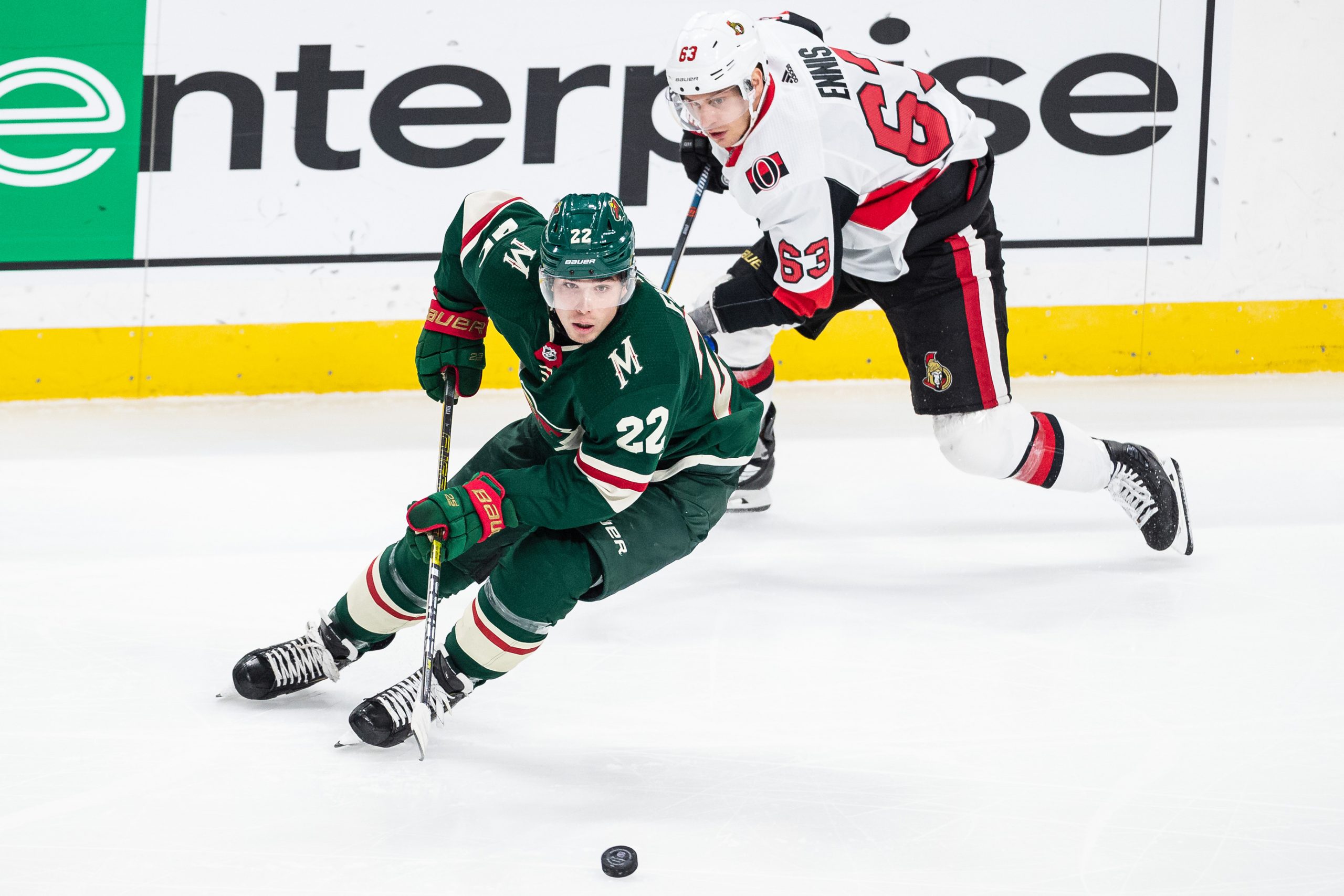NHL: Ottawa Senators at Minnesota Wild