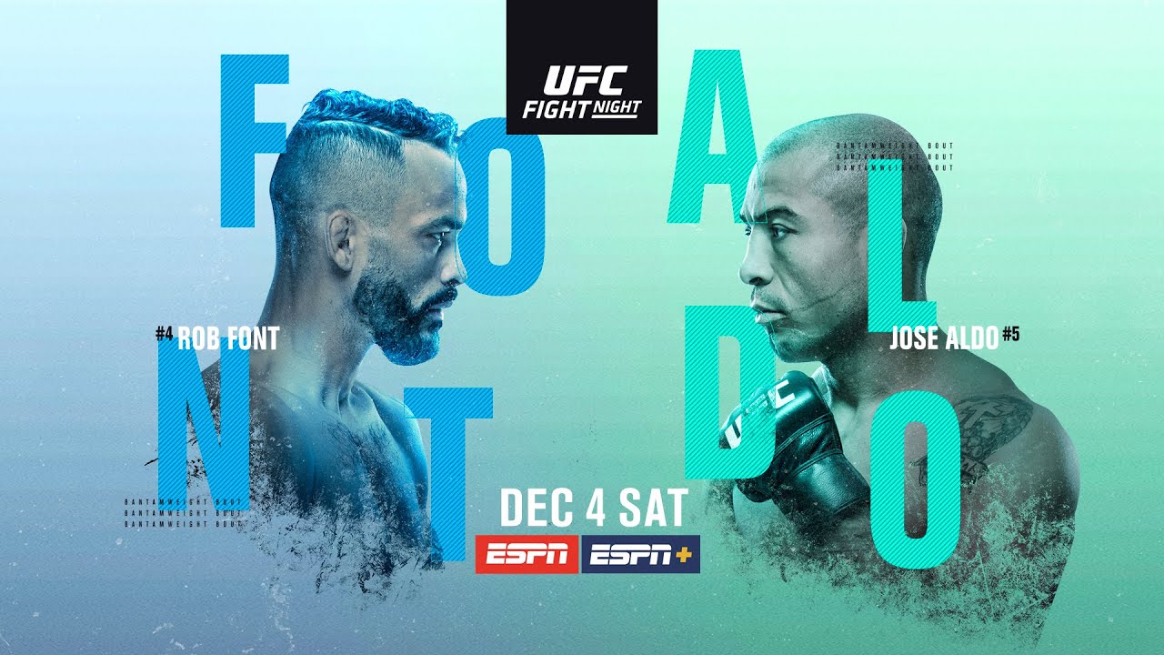 UFC Fight Night: Font vs Aldo Fight Card