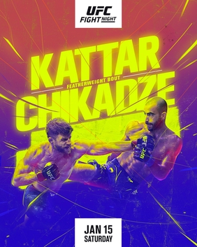 UFC Fight Night: Kattar vs Chikadze Fighter Salaries & Incentive Pay