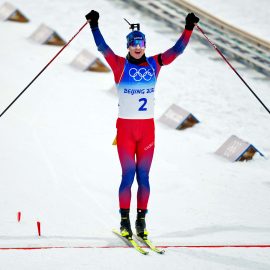 Olympics: Biathlon-Mens 15km Mass Start