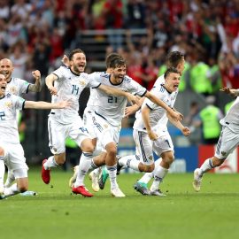 Soccer: World Cup-Spain vs Russia