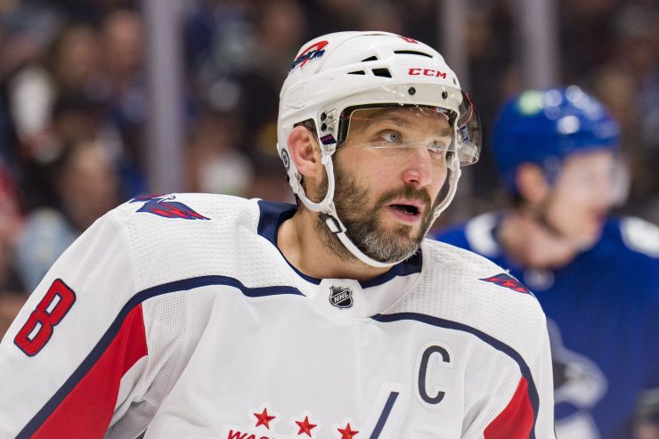 NHL: Washington Capitals at Vancouver Canucks