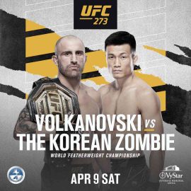 When Is UFC 273? Date, Main Event, and Fight Card