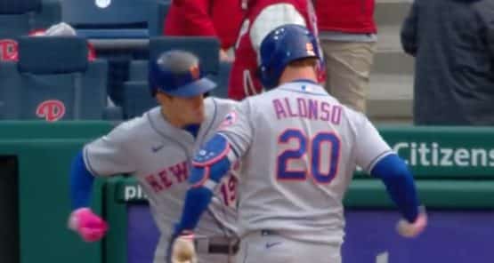 Alonso Home Run Canha