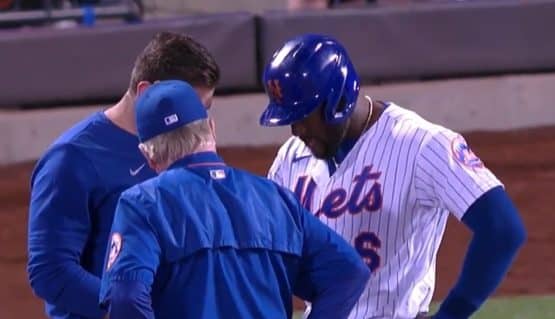 Starling Marte HBP