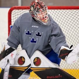 Ishockey, Inför U18-VM, Sverige, Träning