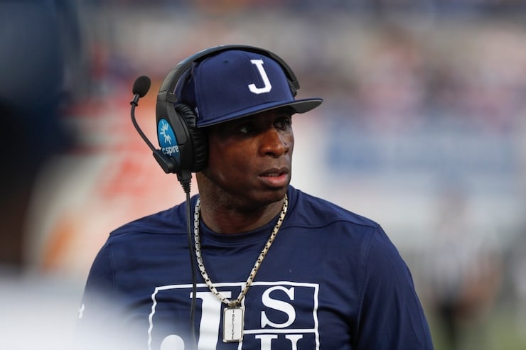 Deion Sanders to Donate 50% of Salary to Jackson State Football