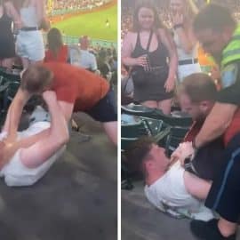 WATCH: Twitter reacts to fan fight at Red Sox-Guardians game