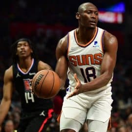 Suns re-sign Bismack Biyombo, trade with Hawks for Jock Landale