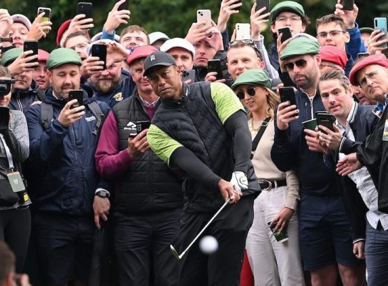 Tiger Woods Scores 77 on Day 1 of JP McManus Pro-Am