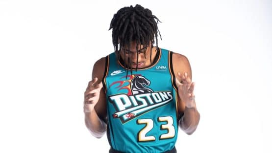 WATCH- Detroit Pistons Set To Bring Back Iconic Teal Jerseys in 2022
