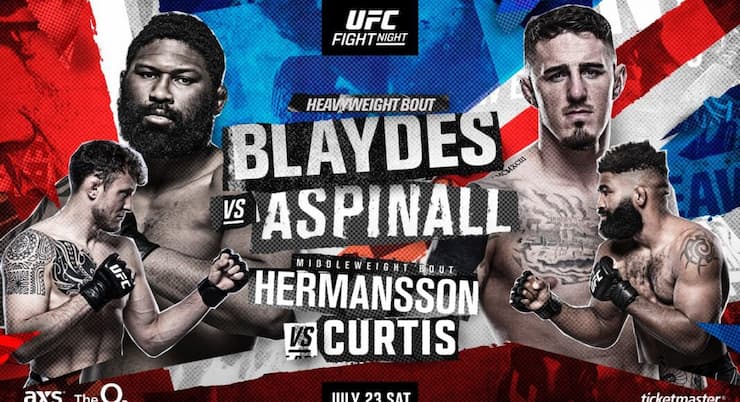 ufc london poster