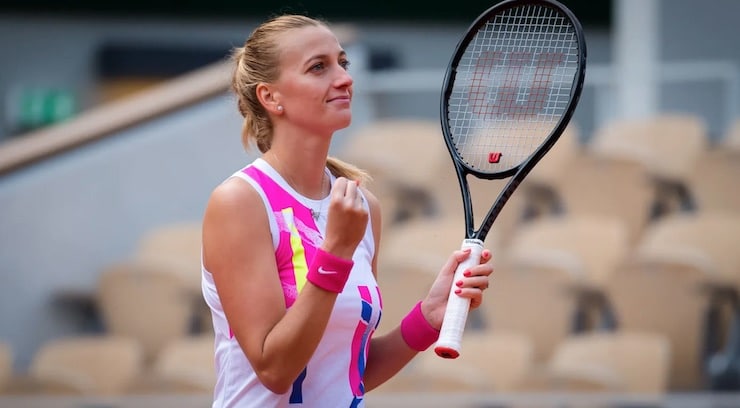 Petra Kvitova is no.7 on top 100 in highest paid female tennis players