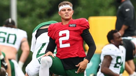 REPORT- NY Jets Zach Wilson Has Best Day At Training Camp