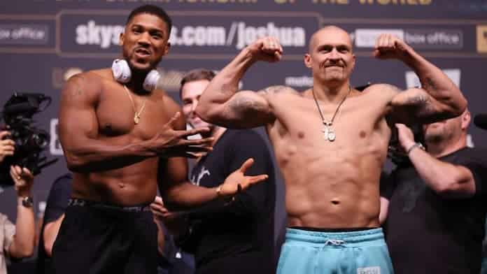 oleksandr usyk vs anthony joshua