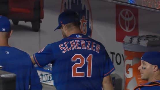 Scherzer Injury
