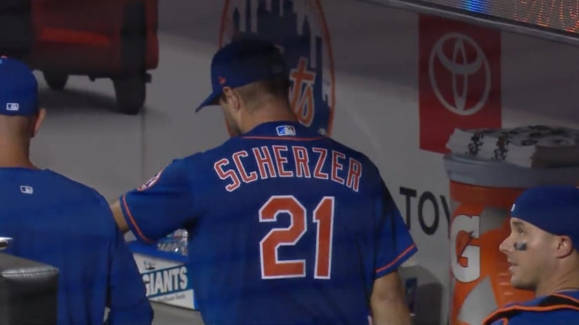 Scherzer Injury