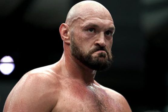 Tyson Fury Angry