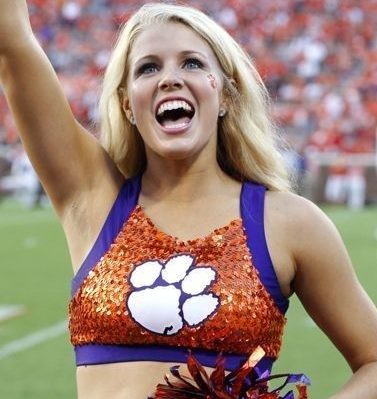 clemson cheerleader